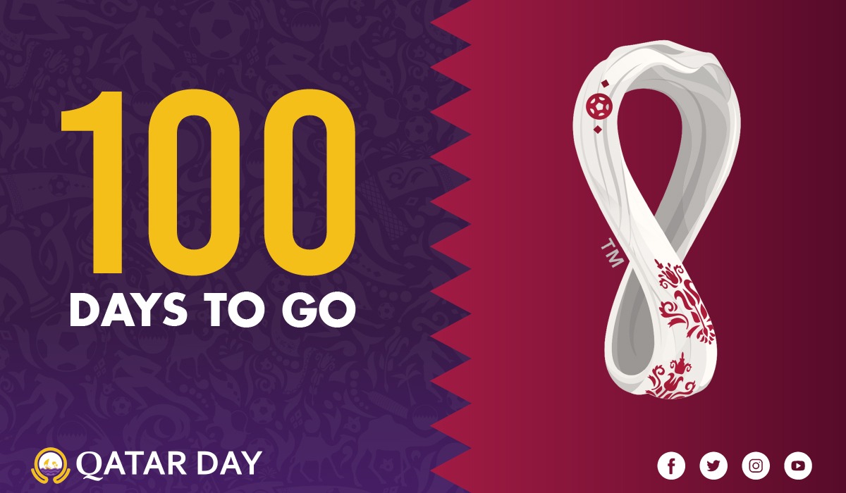 Qatar marks 100 days countdown to FIFA World Cup